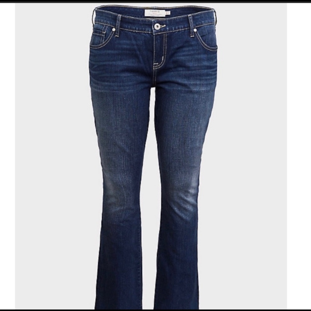 Torrid Vintage Stretch Slim Boot Jeans Sz 14